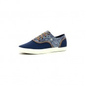 Le Coq Sportif Lagache Cvs Paisley Dark Denim - Chaussures Baskets Basses Femme Nouvelle